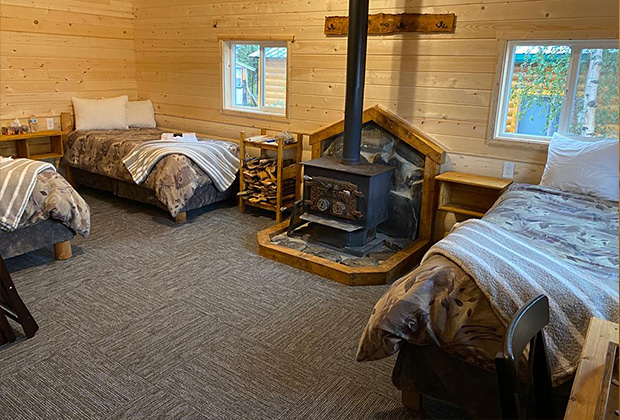 Accommodations at Misaw Lake Lodge