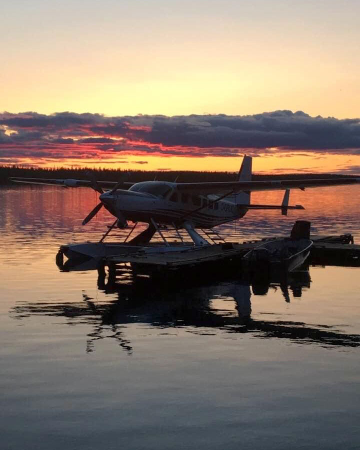 Float Plane at Dawn