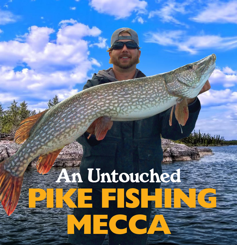 An Untouched Pike Fishing Mecca